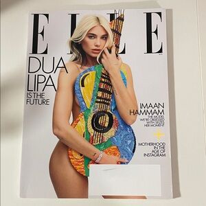 Dua Lipa for ELLE Magazine May 2020